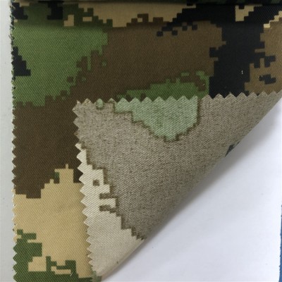 JS-BY 數碼迷彩布 加厚 背囊/雨衣面料 耐磨  側面照